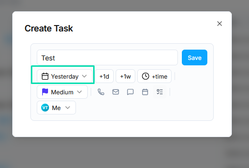 Setting Due Dates